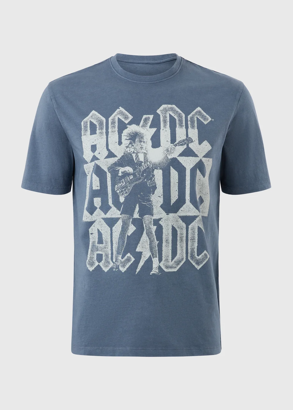 Blue ACDC Graphic T-Shirt - S Image 5