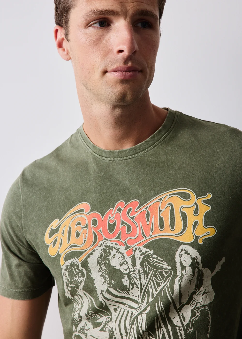 Aerosmith Green T-Shirt - S Image 3