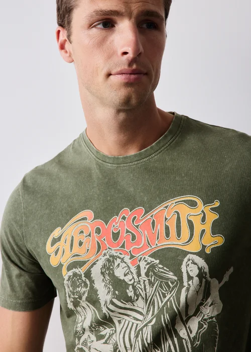 Aerosmith Green T-Shirt - S Image 3