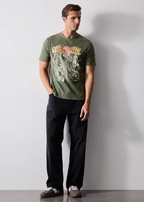 Aerosmith Green T-Shirt - S Image 4