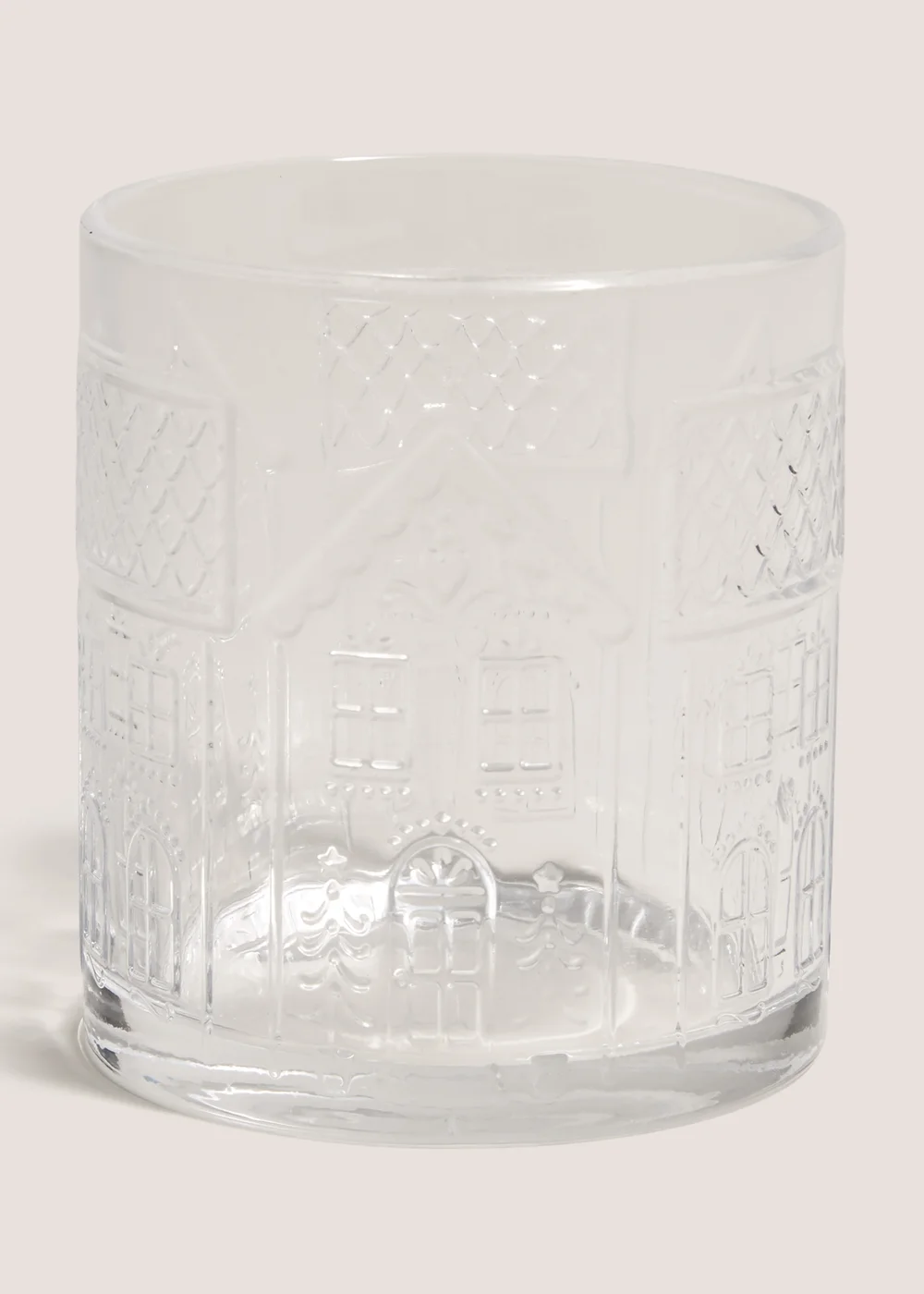Gingerbread House Embossed Tumbler Image 1