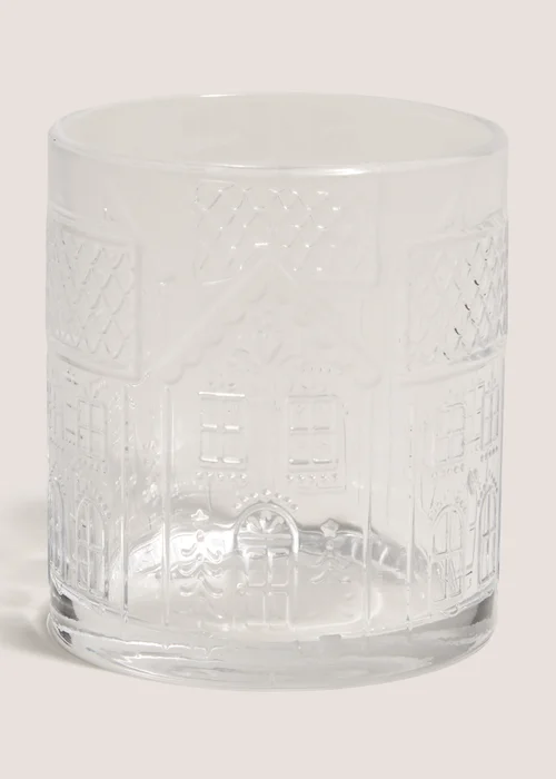 Gingerbread House Embossed Tumbler Image 1