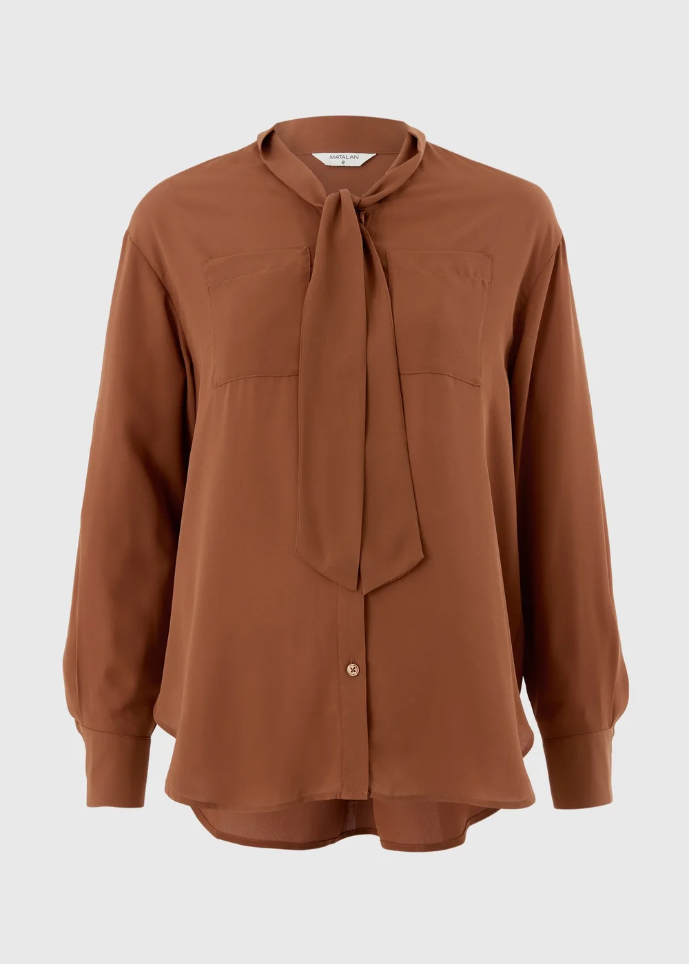 Ginger Tie Neck Blouse - 8 Image 1