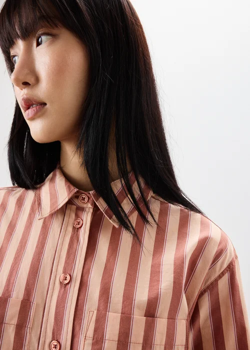Ginger Striped Double Pocket Shirt - 8 Image 2