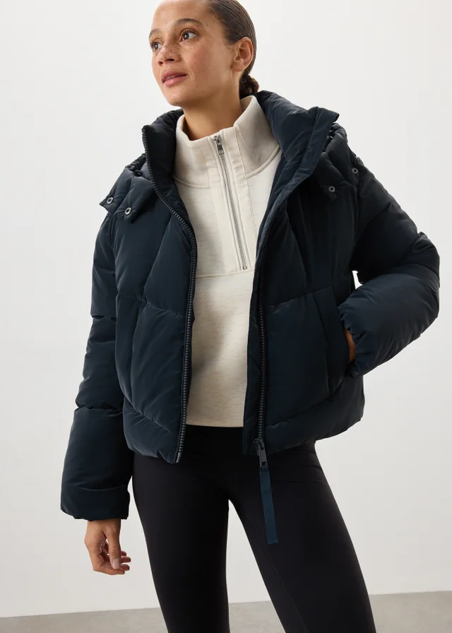 Souluxe Navy Puffer Jacket
