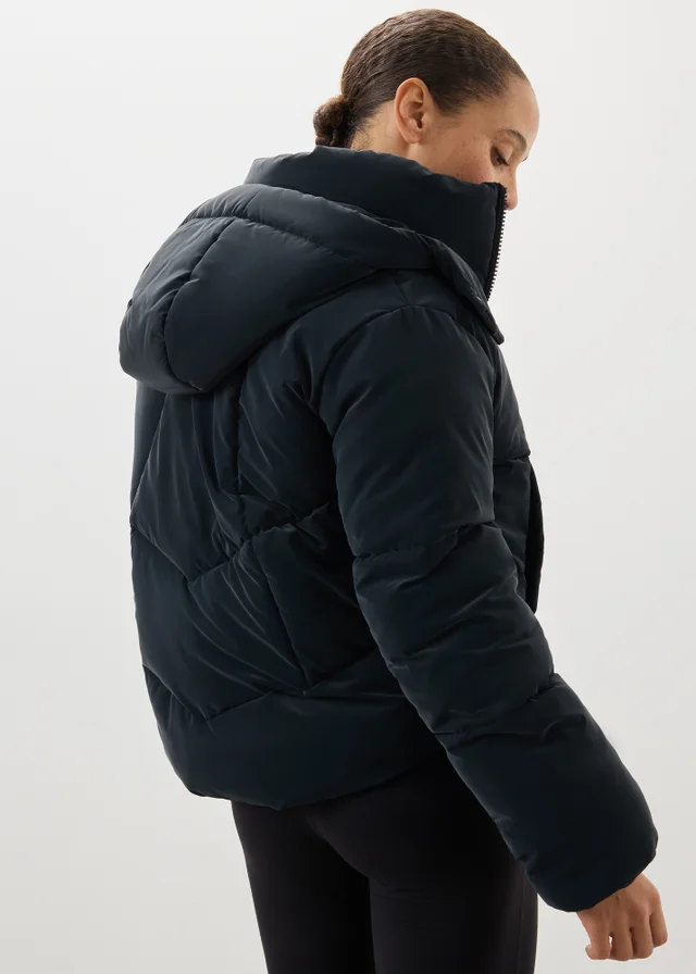 Souluxe Navy Puffer Jacket