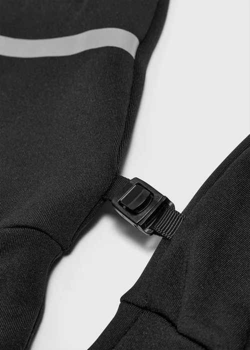 Souluxe Black Reflective Running Gloves - S/M Image 2