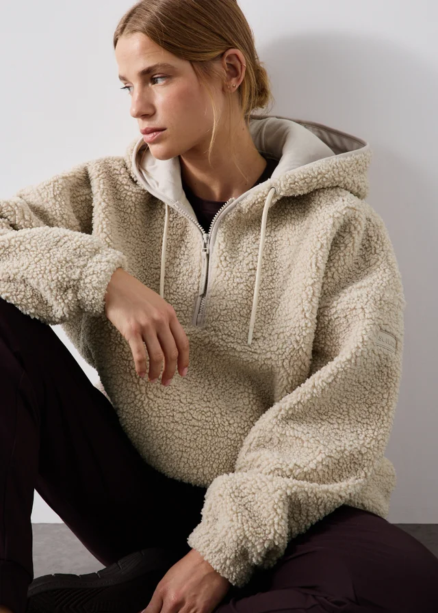 Stone Borg Half Zip Hoody