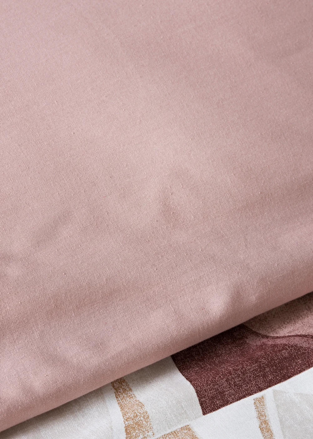 Pink Geometric Pattern Duvet Set - Single Image 2