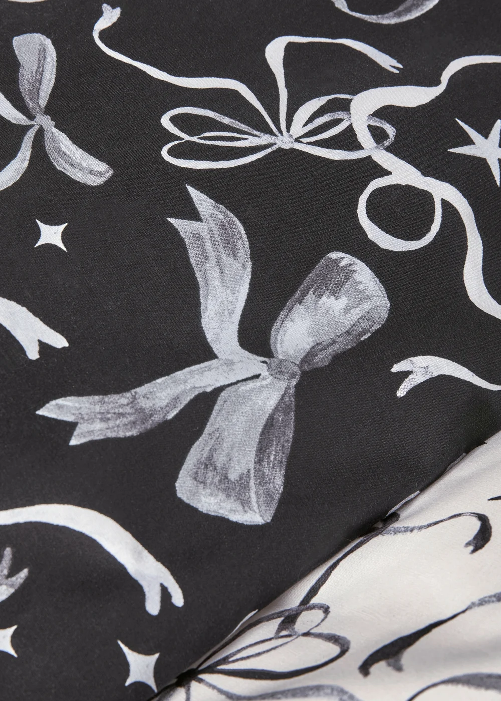 Black Bow Duvet Set - Single Image 2