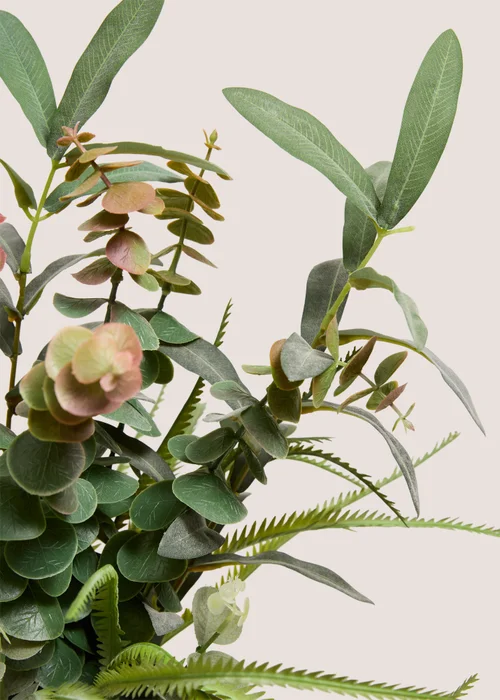 Faux Plant in Reactive Pot Image 2