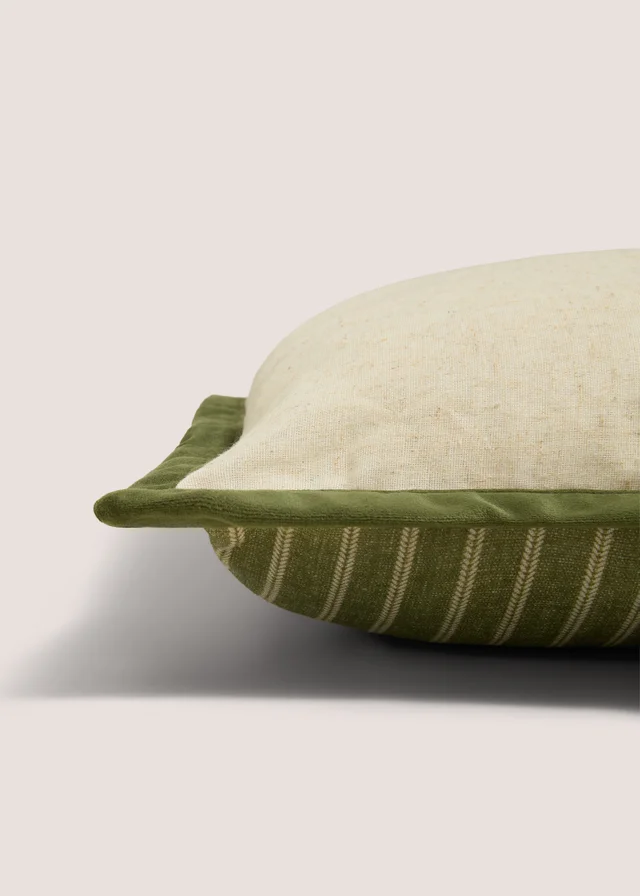 Cream Robin Oxford Edge Cushion