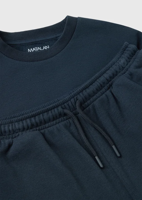 Boys Navy Sweatshirt & Jogging Bottoms Set (7-15yrs) - 7 Yrs Image 2