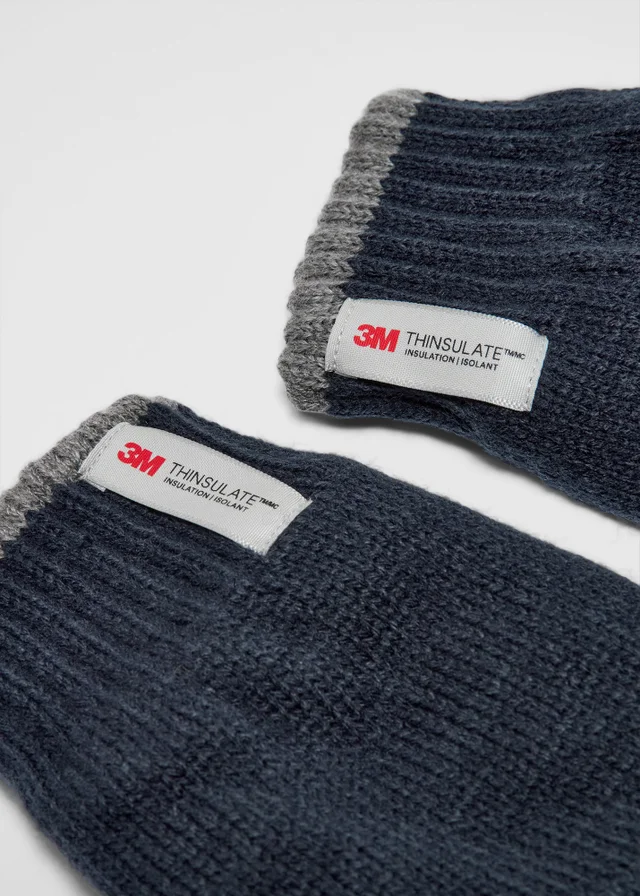 Black Thinsulate Gloves