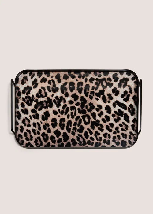 Leopard Print Tray Image 1