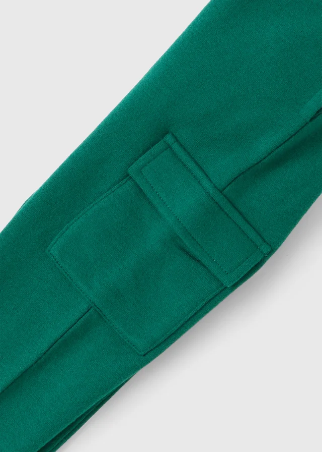 Boys Emerald Green Cargo Joggers (1-8yrs)