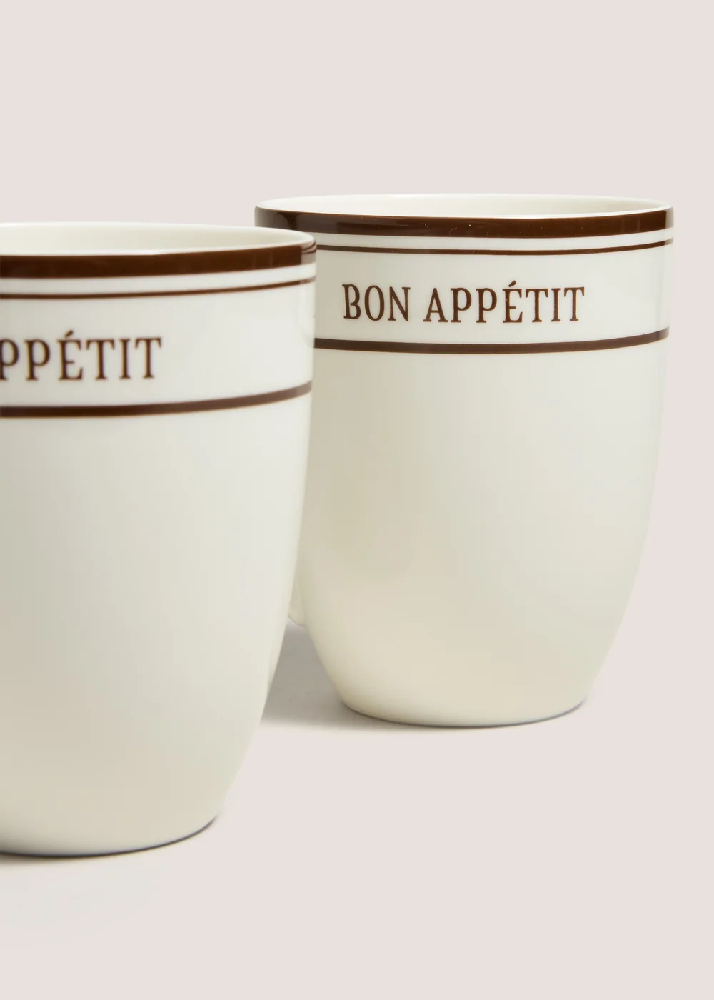2 Pack Bon Appetit Mugs Image 2