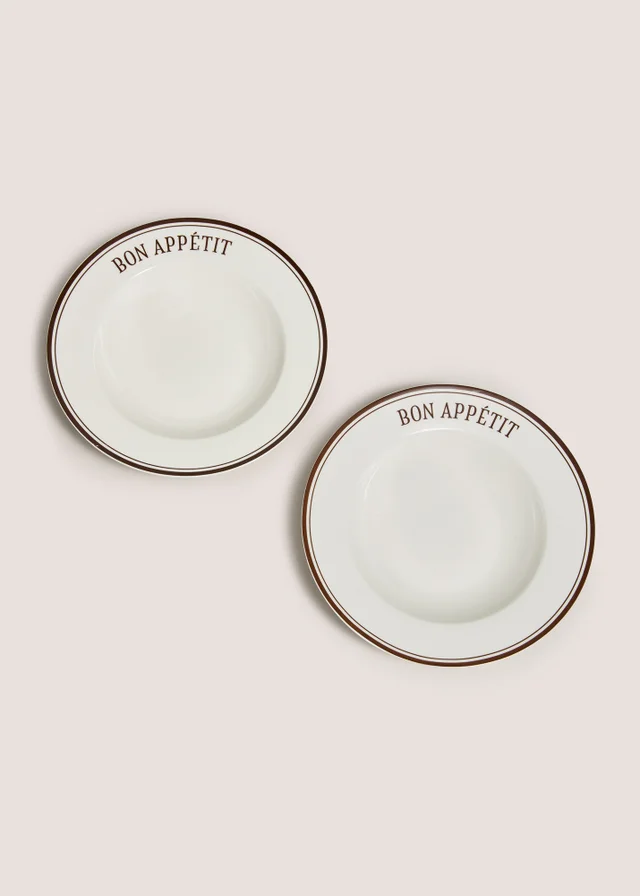 2 Pack Bon Appetit Pasta Bowls