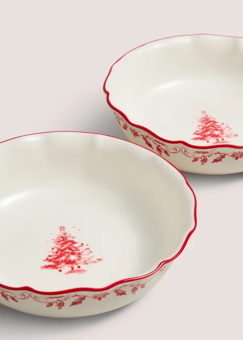 2 Pack Santa Bowl Image 2