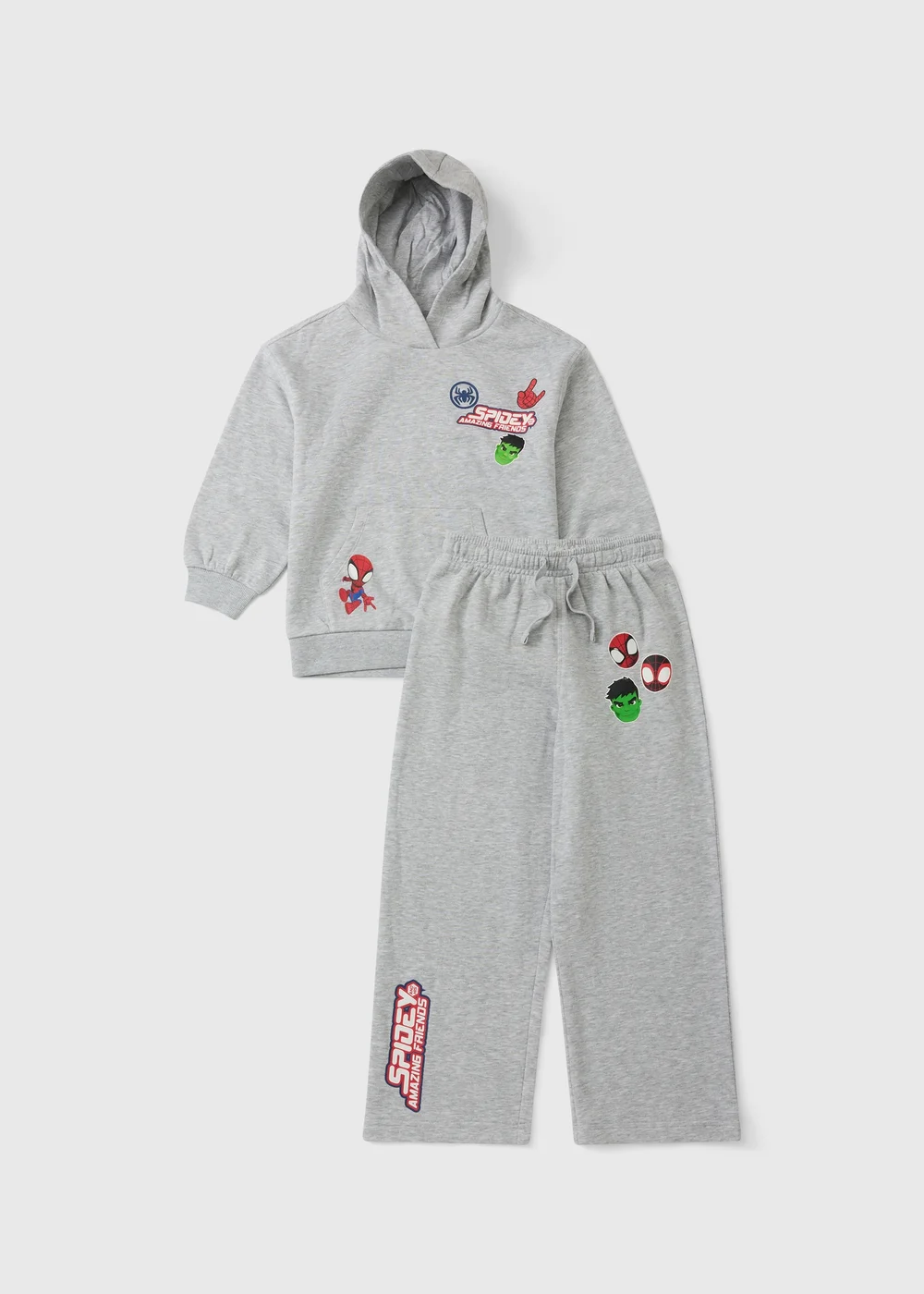 Boys’ Marvel Spider-Man Hoodie and Joggers Set (1-7yrs) - 1-1.5 Yrs Image 1