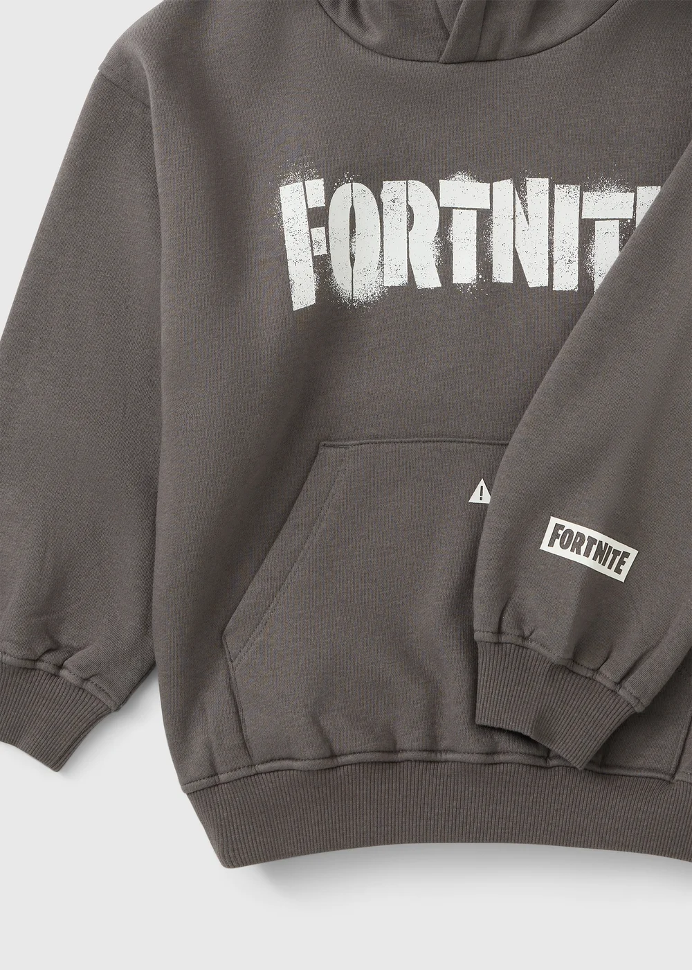 Boys Fortnite Charcoal Hoodie (4-13yrs) - 4-5 Yrs Image 2