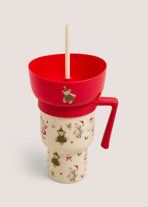 Patch Bear Snack Drinks Tumbler Image 1