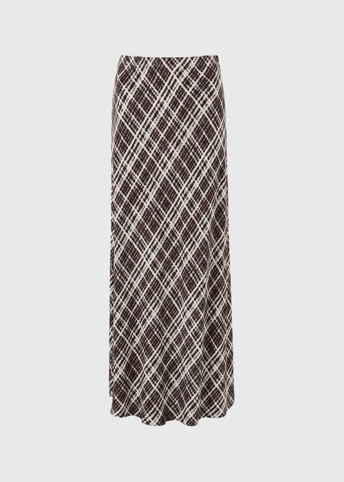 Black Check Co Ord Midaxi Skirt - 8 Image 4