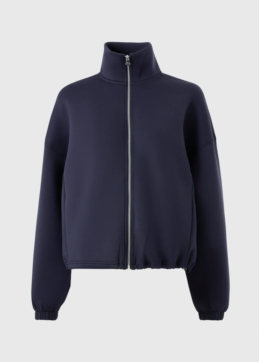 Navy Scuba Bungee Hem Jacket - S Image 5