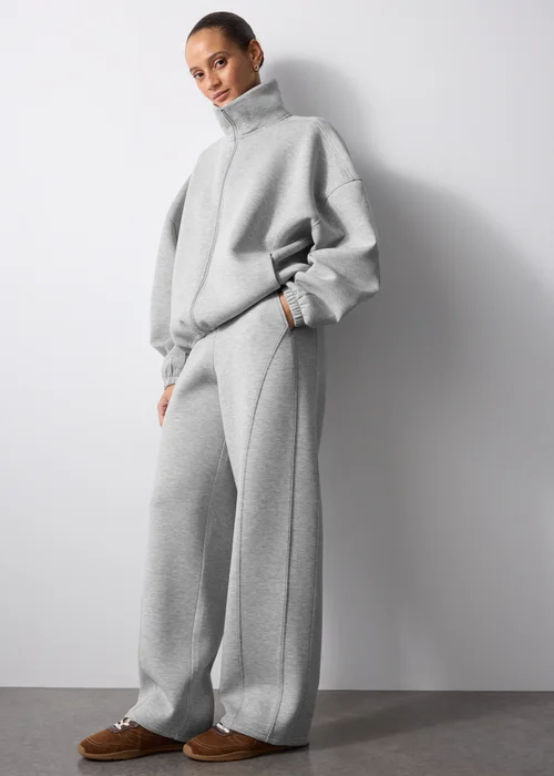 Grey Scuba Barrel Leg Jogger - XS Image 4