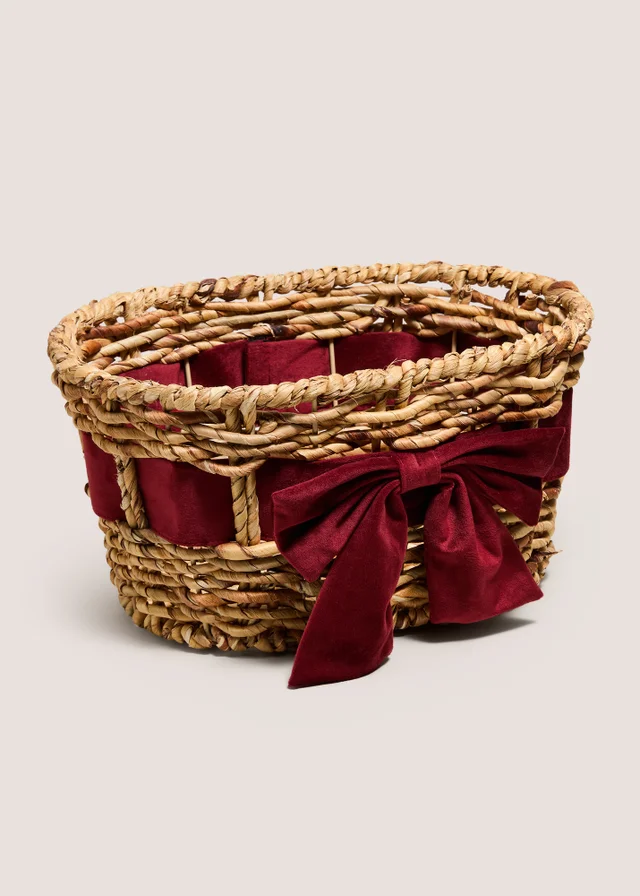 Red Bow Basket
