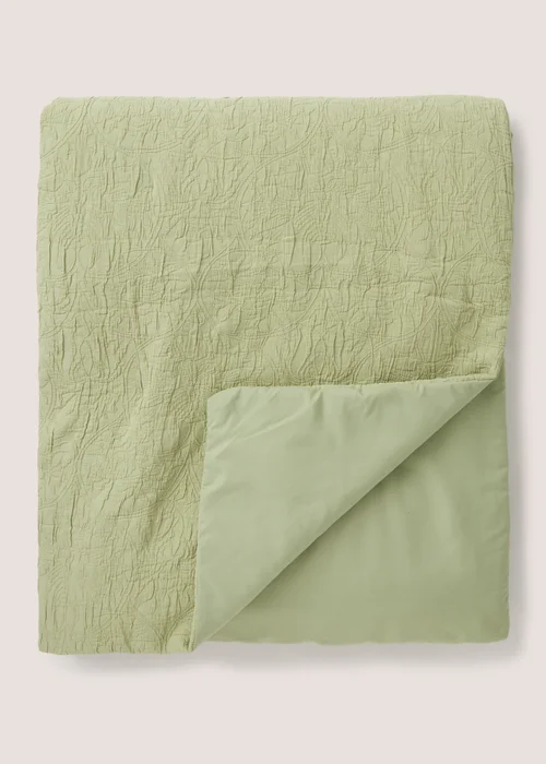 Sage Textured Bedspread Image 1