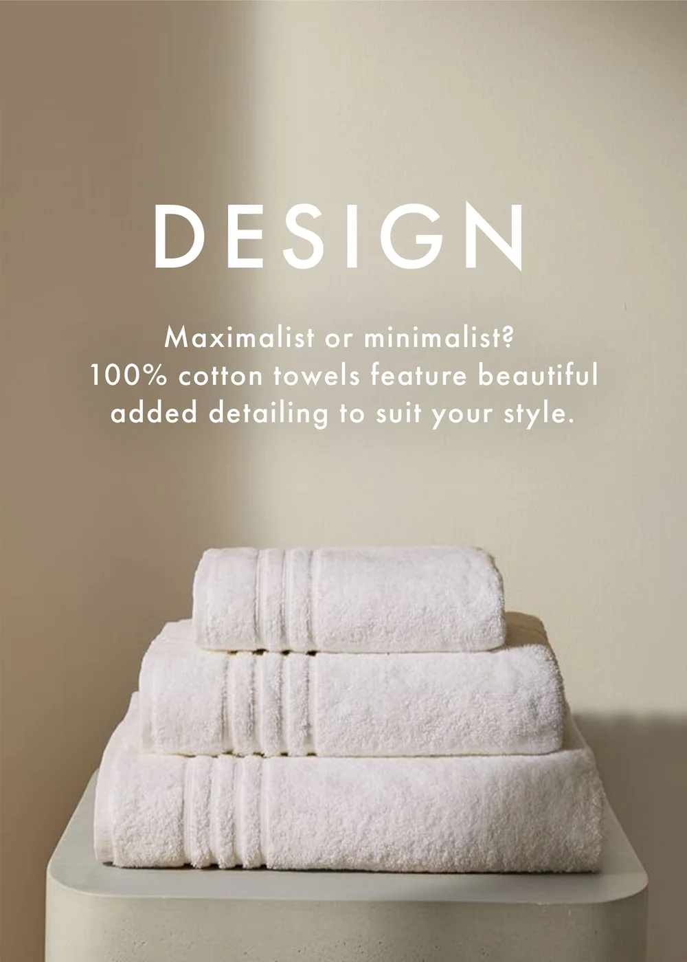 Grey Bordered Gonk Embroidered Hand Towel - Hand Towel Image 2