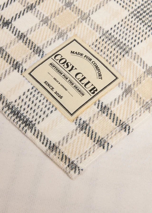 Brown Plaid Towel