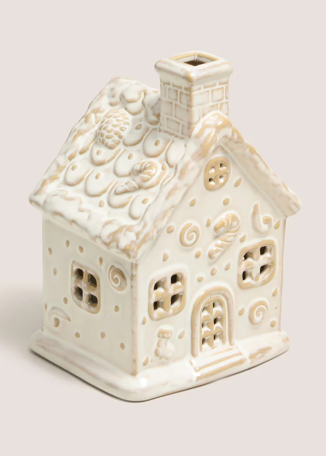 Small Gingerbread LED House