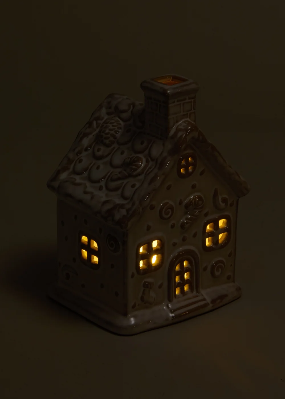 Small Gingerbread LED House Image 2