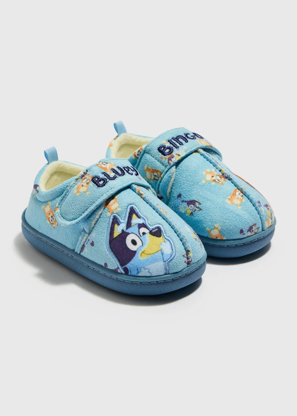 Boys Bluey Slippers - 4 Infants Image 1