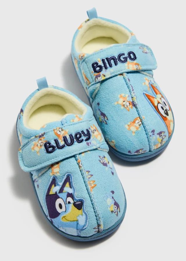 Boys Bluey Slippers