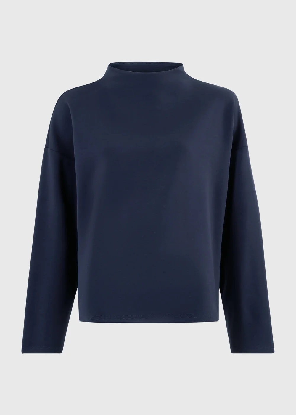 Navy Scuba Co Ord Boxy Jumper - S Image 1