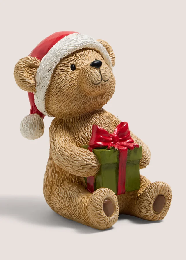 Christmas Patch Bear Ornament