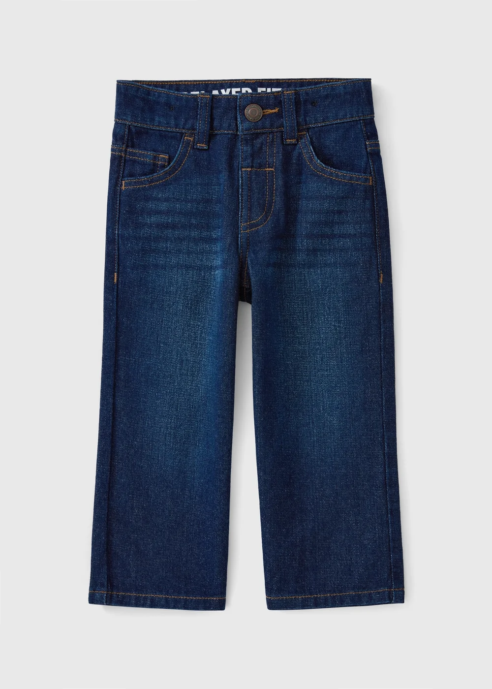 Boys Blue Relaxed Fit Jeans (1-8yrs) - 1-1.5 Yrs Image 1