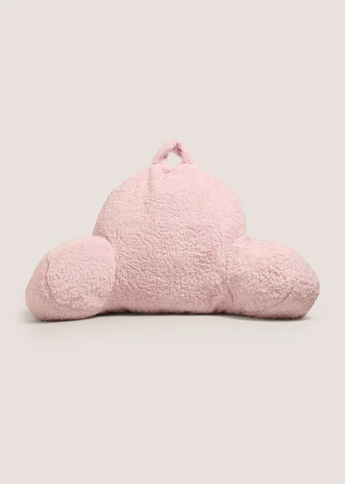 Pink Teddy Cuddle Cushion Image 1