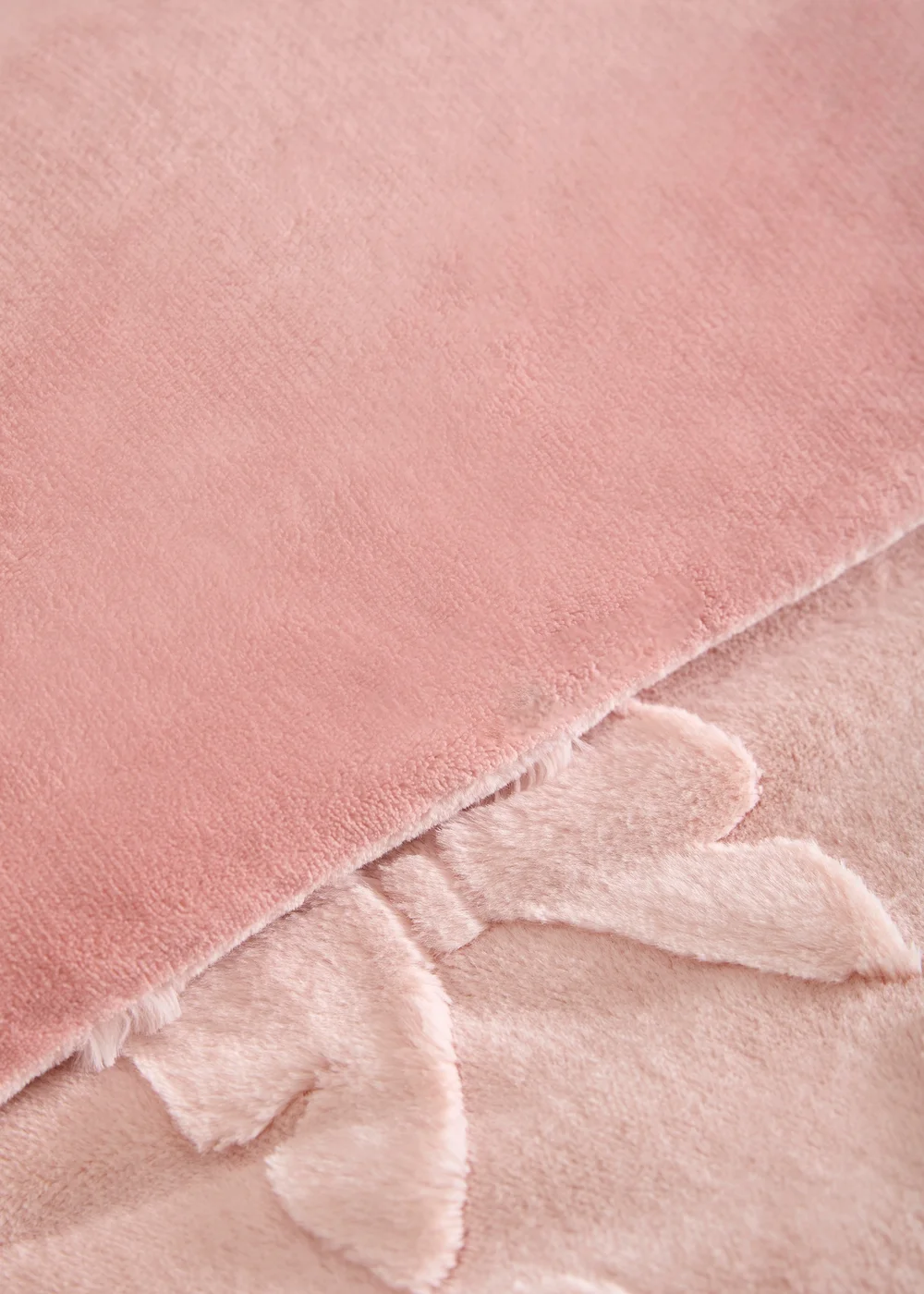 Pink Bow Embroidered Bedding Set - Single Image 3