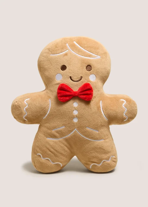 Gingerbread Man Cushion Image 1
