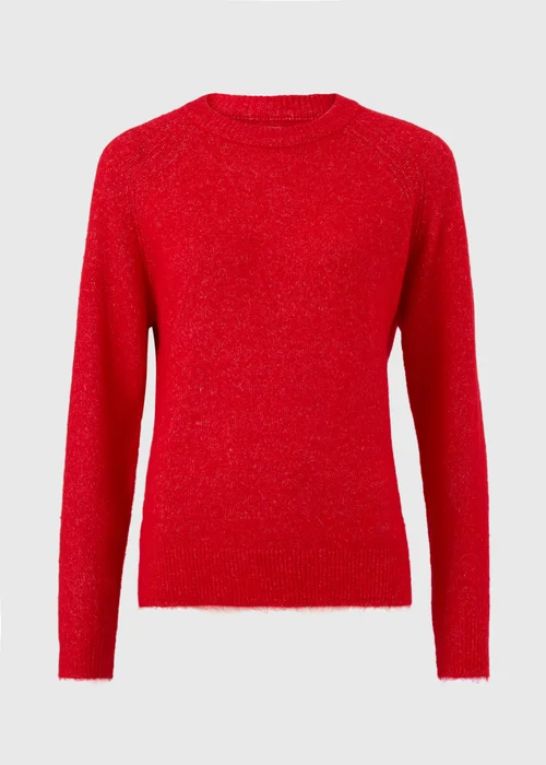Red Knitted Jumper - XS Image 5