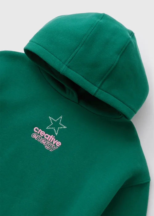 Girls Green Co Ord Hoodie (7-15 yrs) - 7 Yrs Image 2