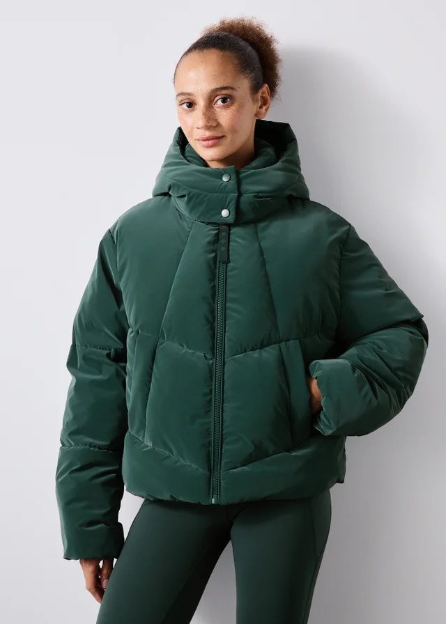 Forest Green Puffer Jacket
