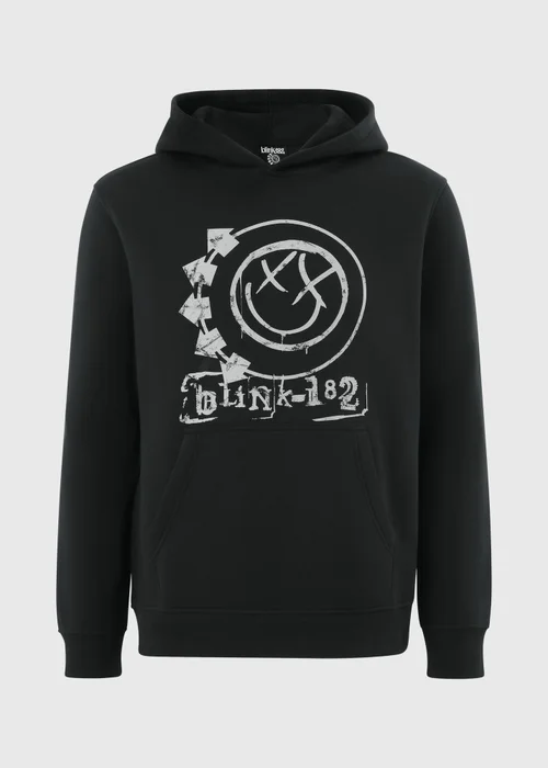 Charcoal Blink 182 Hoodie - M Image 5