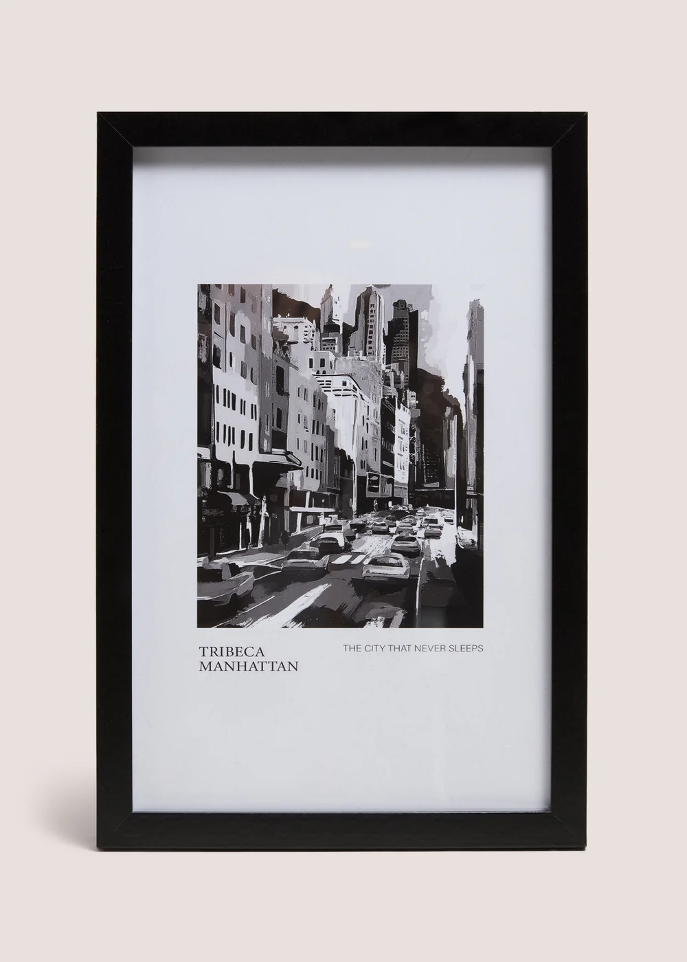 Black & White New York Wall Art Image 1