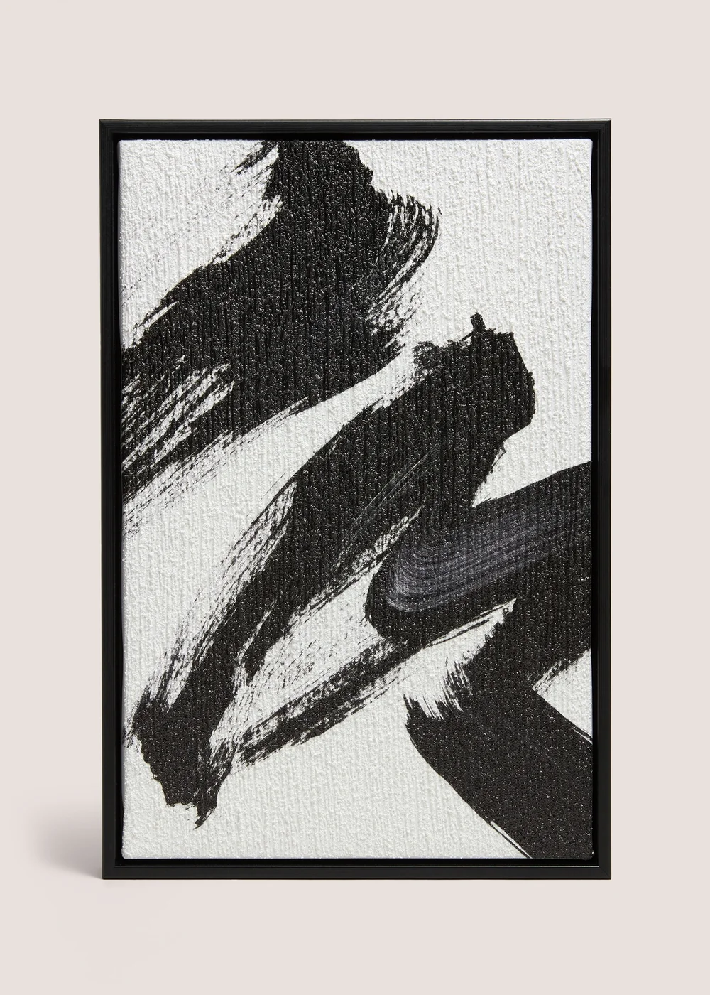 Monochrome Abstract Small Wall Art Image 1