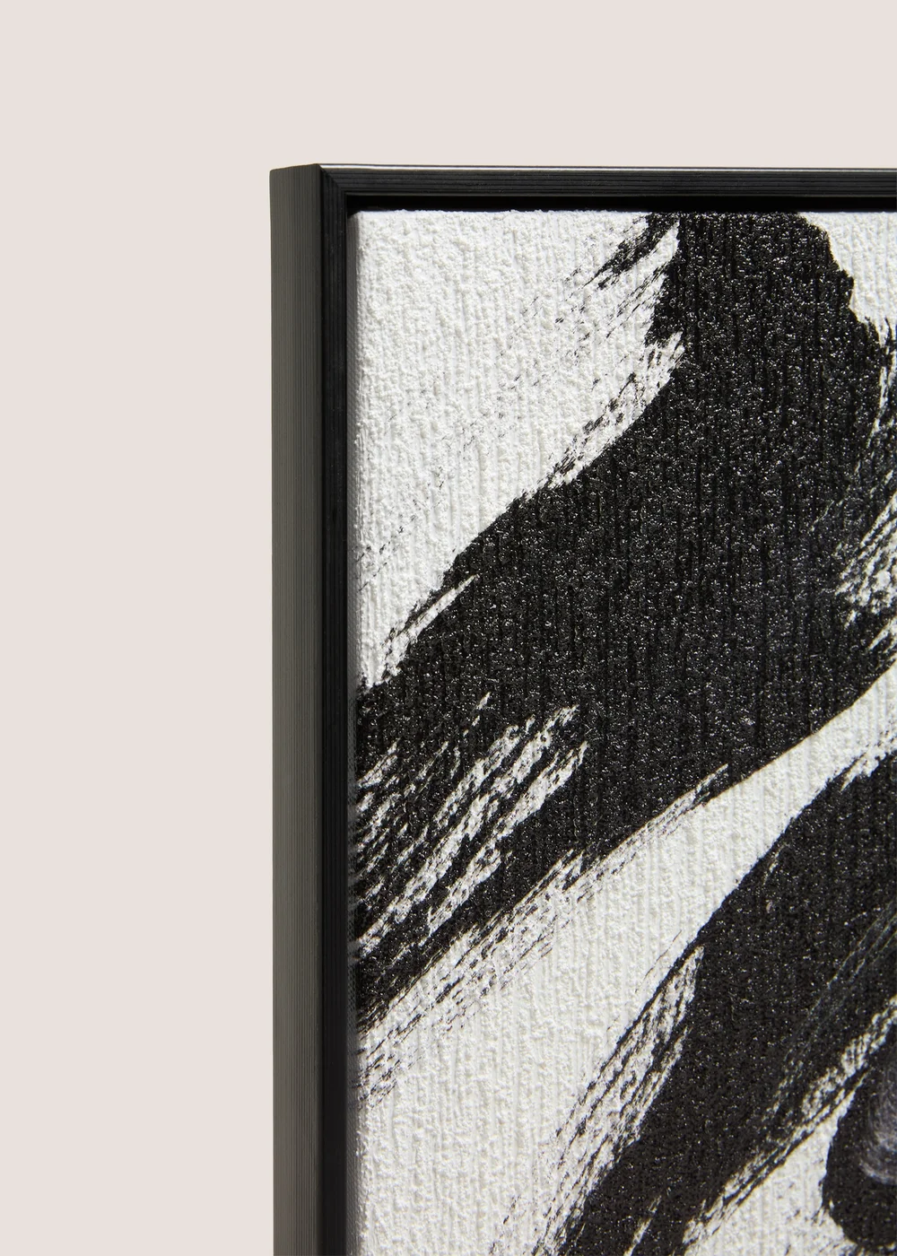 Monochrome Abstract Small Wall Art Image 2
